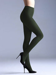 Giulia Opaque Matte 3D Microfiber Tights Samba 40 Den Deep Green