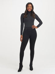 Spanx koreguojantys džinsai-leginsai "Ankle Skinny Black"