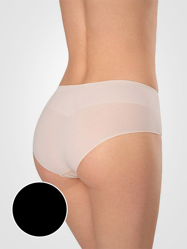 Gatta бесшовные трусики из микрофибры "Sensual Skin Retro Black"