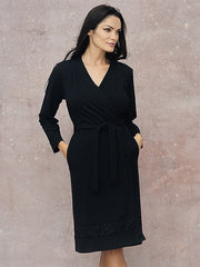 Lega medvilninis chalatas "Keira Black"