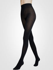 Gatta viskozinės šiltos pėdkelnės su kašmyru "Touch of Cashmere Black"