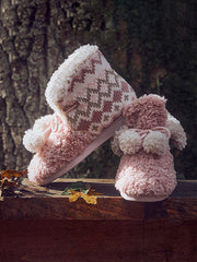Muydemi aulinės šlepetės "Keren Pink - White - Gold"