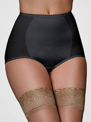 Nylon Dreams aukšto juosmens kelnaitės "Girdle Black"