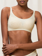 Triumph Innovative Lacey Non-wired Bra Fit Smart P EX Ecru