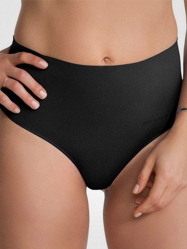 Spanx koreguojančios paaukštinto juosmens stringai iš perdirbto nailono 