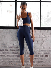 Ysabel Mora sportiniai leginsai "Linda Dark Blue"