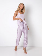 Aruelle Viscose Pyjamas with Long Pants Livia Long Light Violet