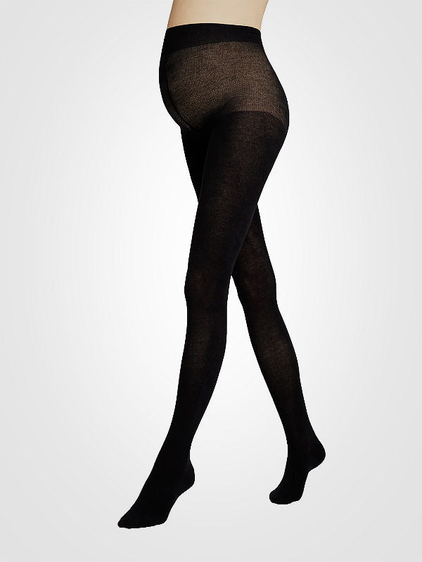 Gatta Premium Maternity Tights Body Protect Cotton Nero