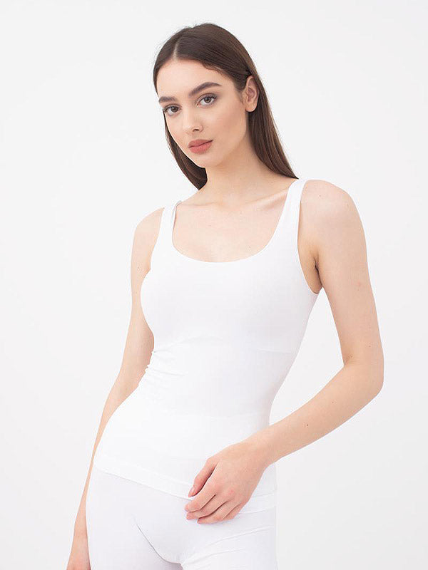 Giulia Undershirt Tank White