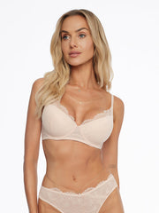 Esotiq Lace Push-up Bra Netsi Nude