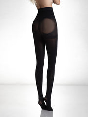 Amour aukšto juosmens taliją formuojančios pėdkelnės "Corset Slim 100 Den Black"
