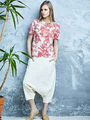 Lega хлопковые брюки "Karena Creamy White"