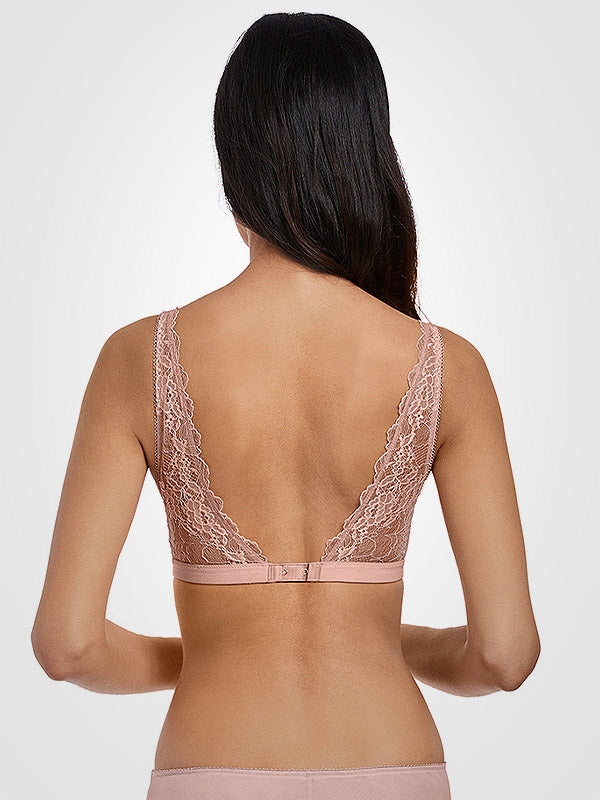 Wacoal кружевной бралетт "Lace Perfection Rose Mist"