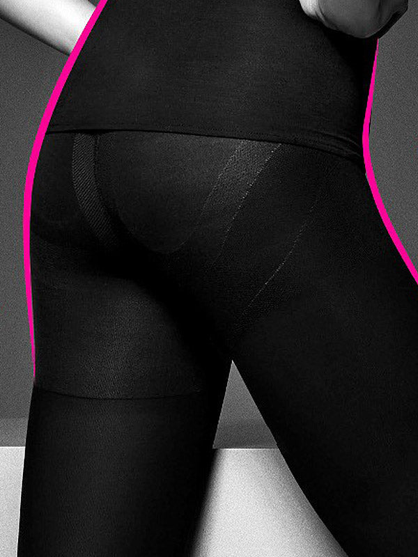 Veneziana Opaque Shaping Tights Control Top 60 Den Black