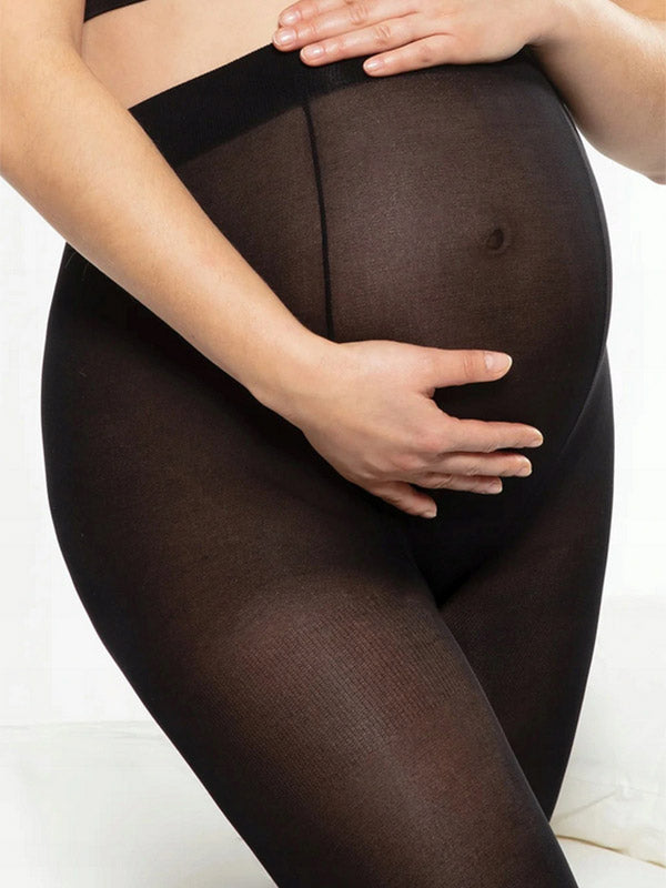 Gatta Dotted Maternity Tights Beauty Body Perfect 01 20 Den Black