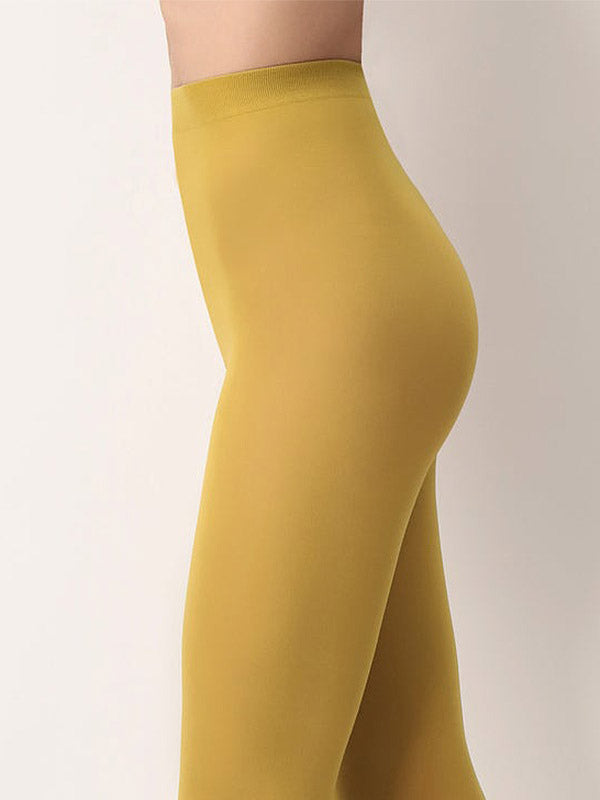 Oroblu Opaque Matte Tights All Colors 50 Den Mustard