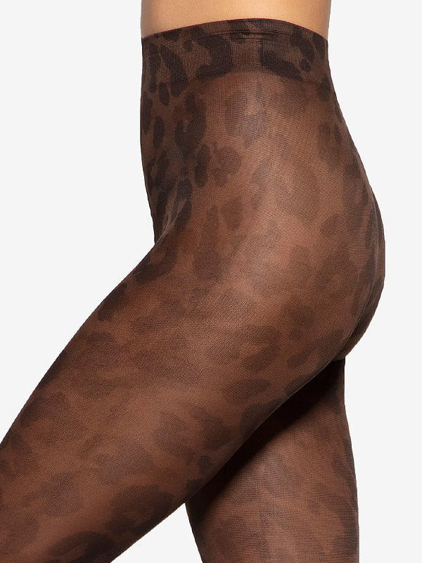 Gatta Patterned Tights Artea 03 40 Den Mocha