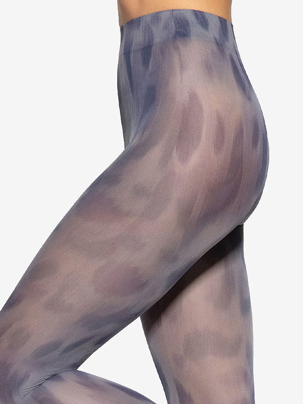Gatta Patterned Tights Artea 01 40 Den Grey