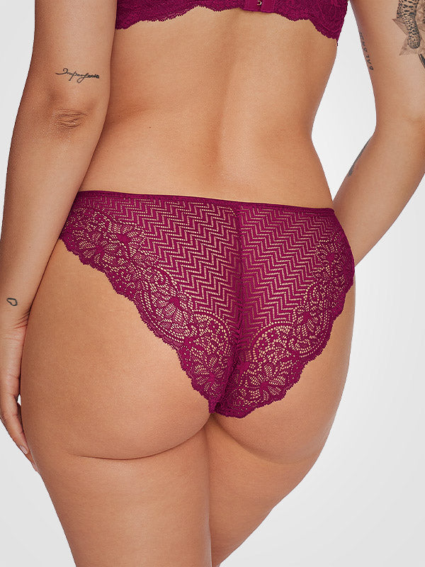Esotiq Lace Brief Troia Fuchsia