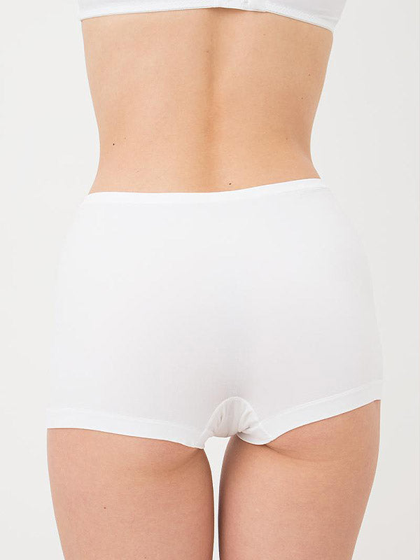Giulia Seamless Briefs Shorts Liberta White