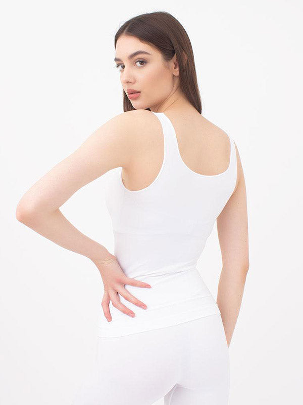 Giulia Undershirt Tank White