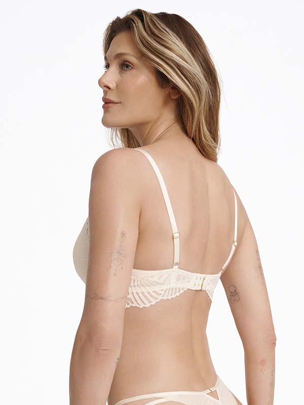 Esotiq Lace Push-up Bra Inspire Cream