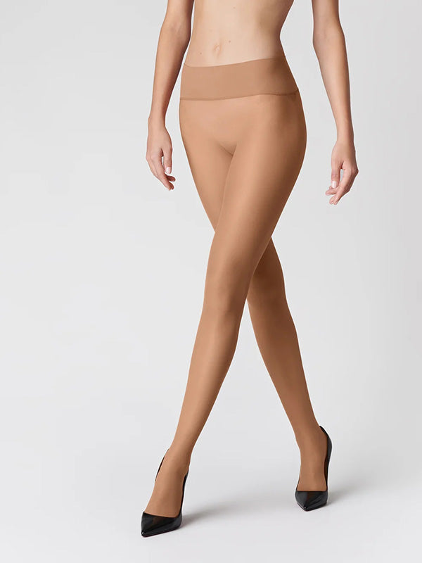 Maison Close Luxury Seamless Tights  Signature Couture 20 Den Nude - Black