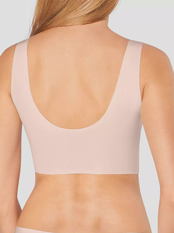 Sloggi мягкий бесшовный push up бюстгальтер без косточек "Zero Feel Bralette Cream"