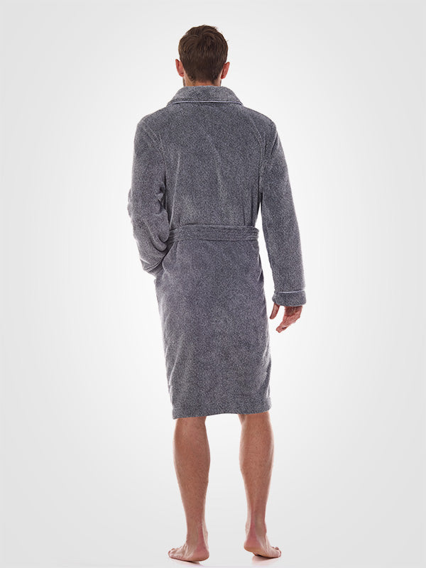 L&L Men's Robe Pegaz Graphite