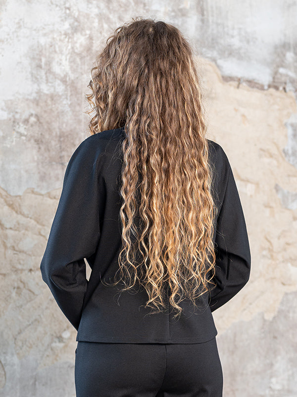 Lega Blouse With Viscose Vesta Black