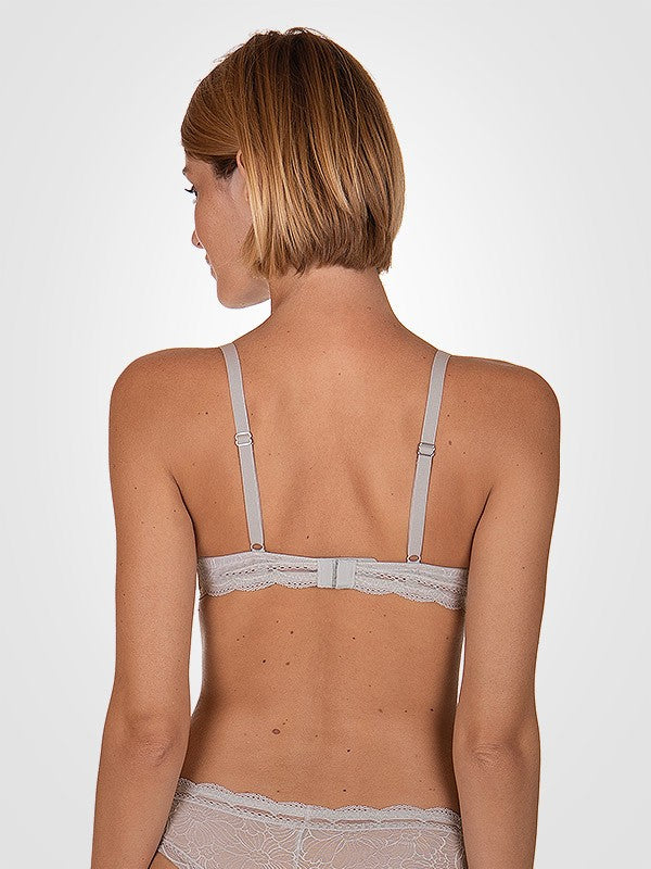 Lisca Lace Push Up Bra Danielle Silver Ash