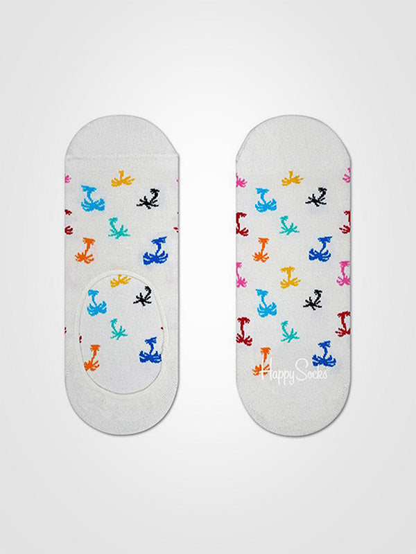 Happy Socks унисекс подследники "Palms Ecru - Multicolor"