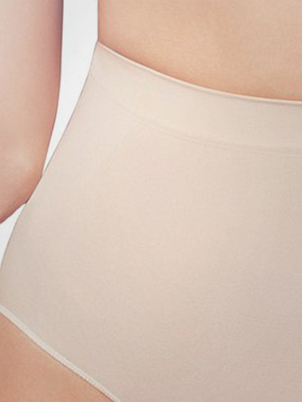Gatta безшовные корректирующие трусики с завышенной талией "Bikini Nude"