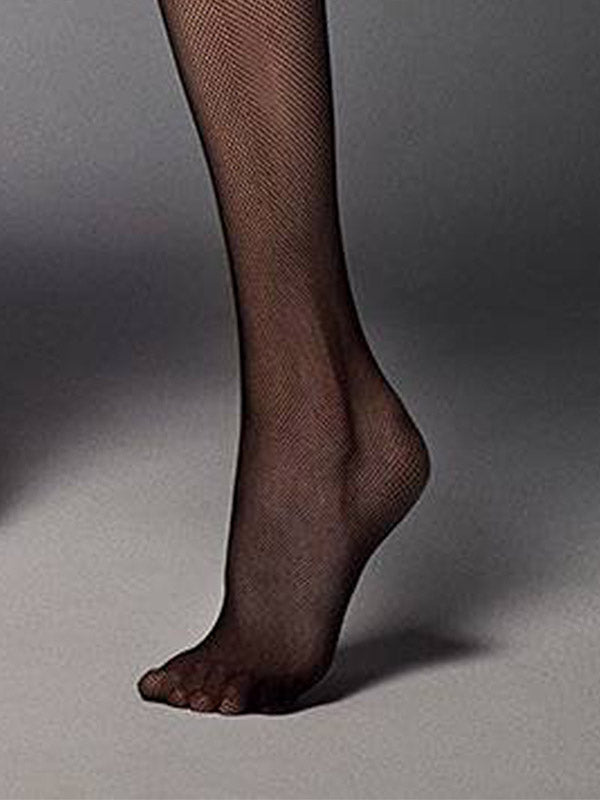 Veneziana сетчатые колготки "Microretina Black"