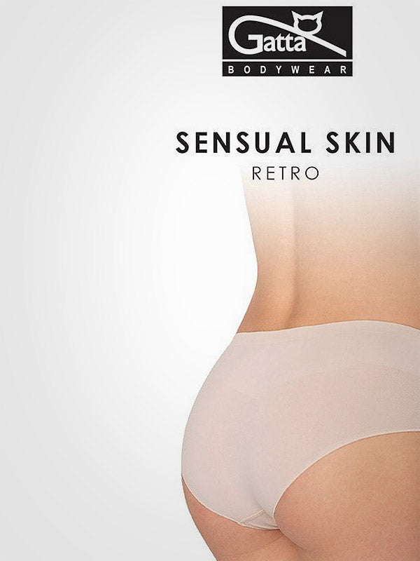Gatta Seamless Microfiber Briefs Sensual Skin Retro Nude