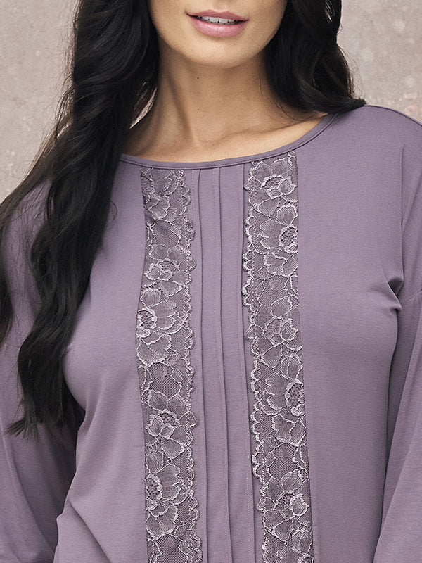 Lega Viscose Pajamas Amina Light Violet