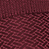 Gatta neperregimos raštuotos kojinės virš kelių "Sassimi 01 50 Den Bordeaux - Black"