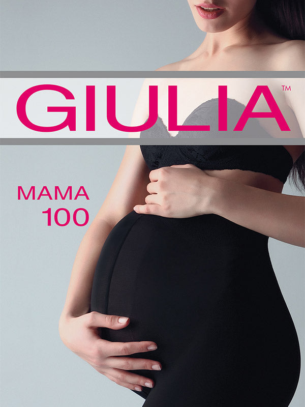 Giulia Maternity Tights Mama 100 Den Nero