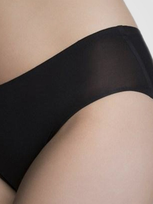 Julimex эластичные безшевные трусики "Flexi-One Plus Size Maxi Black"