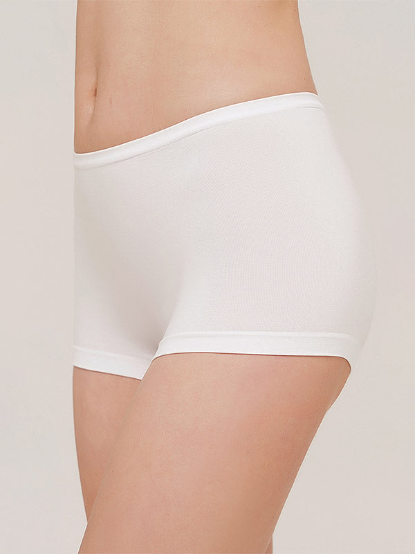 Giulia Seamless Briefs Shorts Liberta White