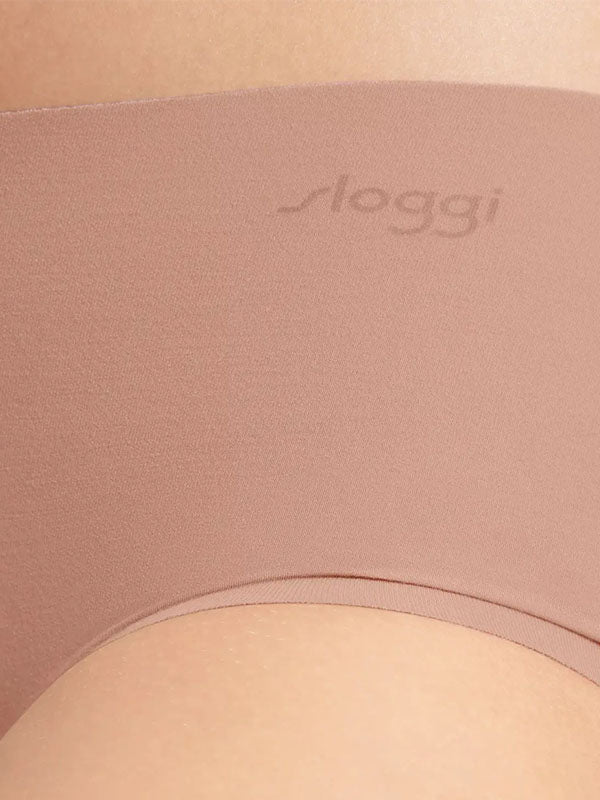 Sloggi комплект из 2 шорт из модала с лазерной резкой "Zero Modal 2.0 Nude"