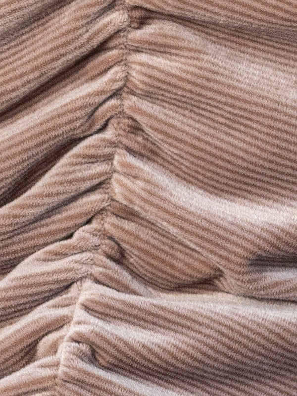 Lega Gorgeous Velour Blouse Zoya Cappuccino Velour