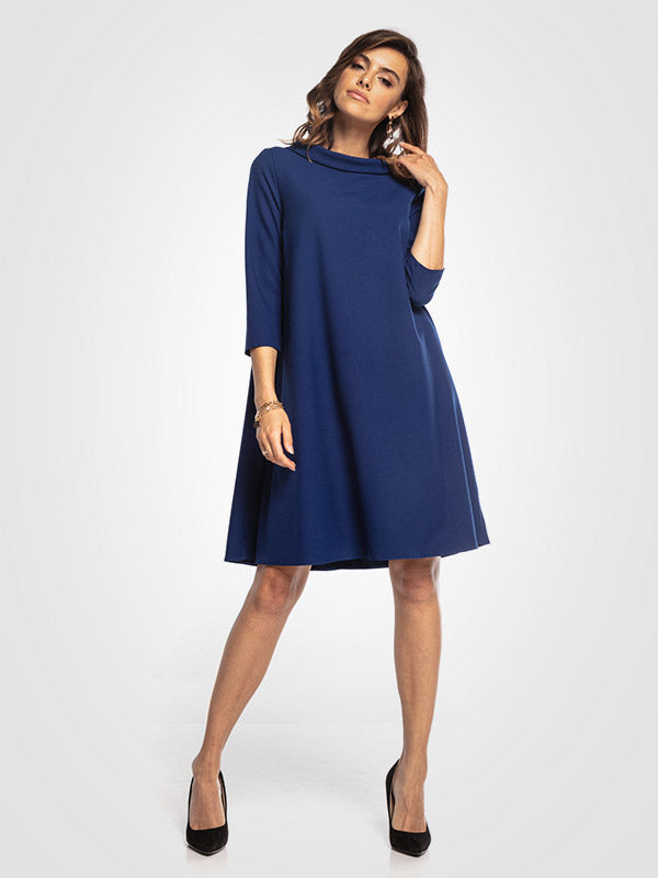 Tessita Flared Dress Bella Blue