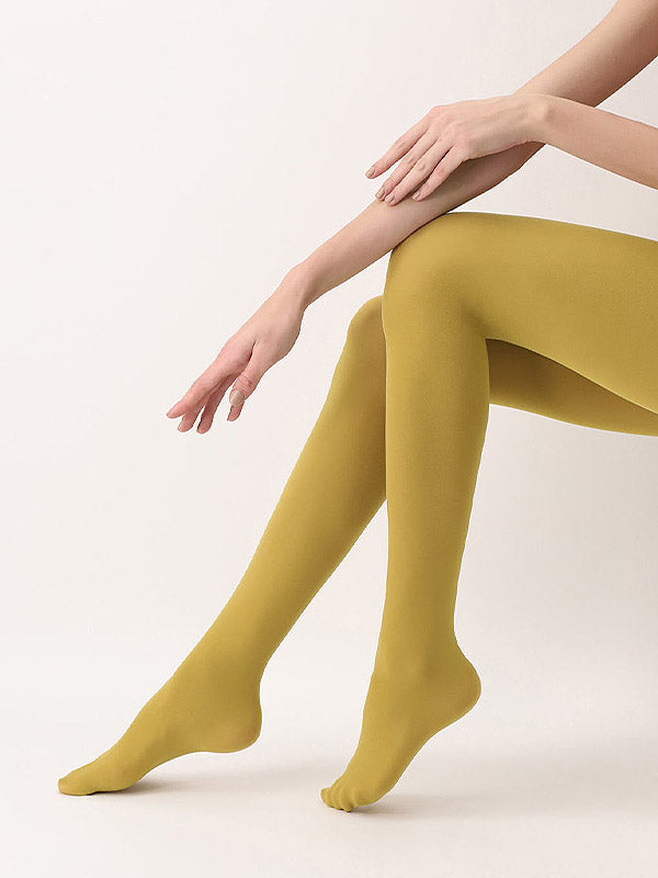 Oroblu Opaque Matte Tights All Colors 50 Den Mustard