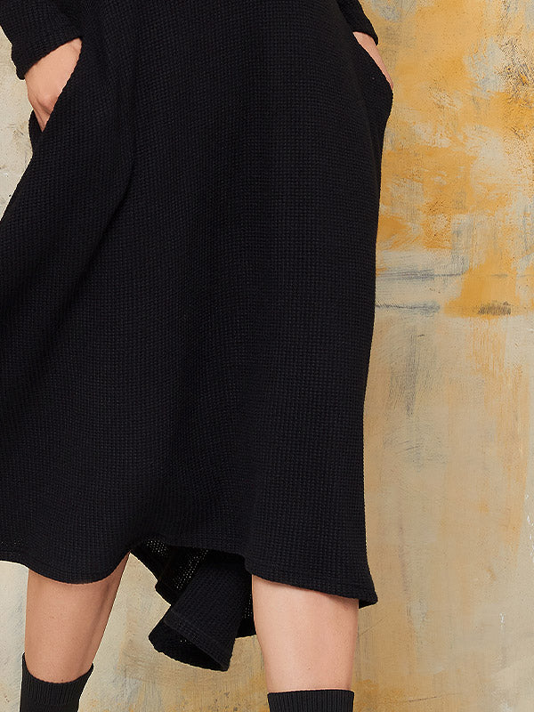 Lega Knitted Midi Dress Vanda Black
