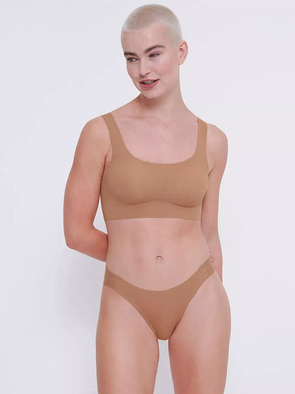 Sloggi бюстгальтер с лазерной резкой "Zero Feel 2.0 Top Nude"