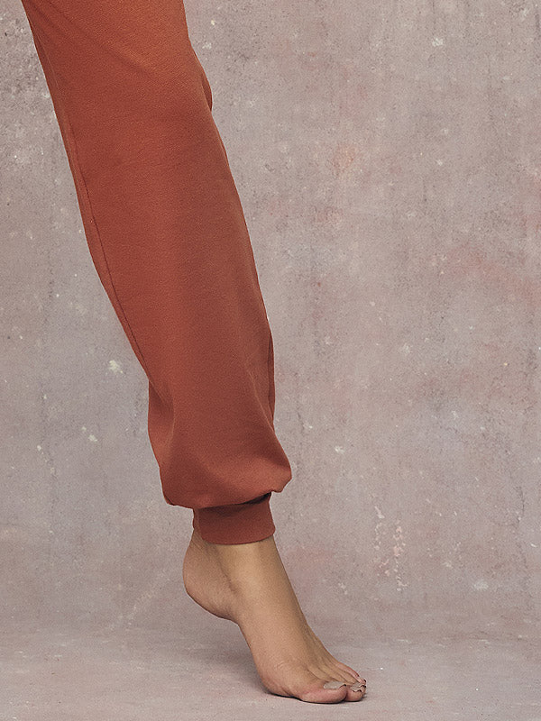 Lega Cotton Pajamas Scarlet Cinnamon - Light Brown