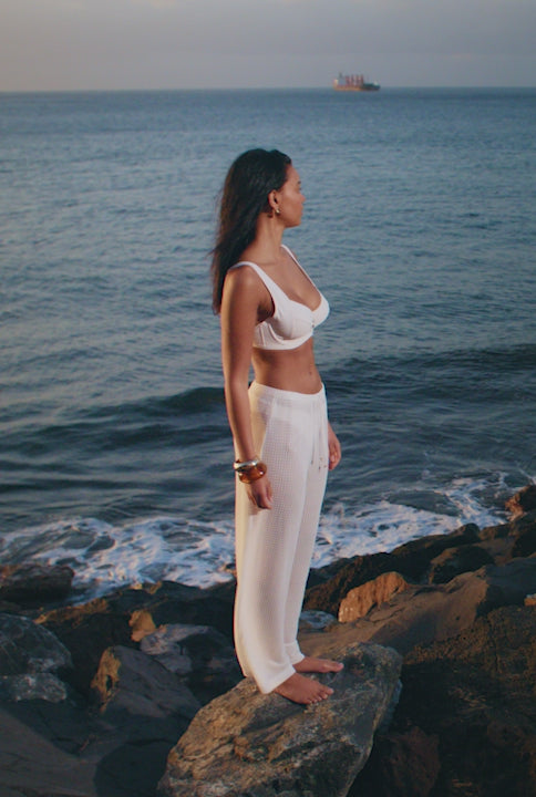 nėriniuotos kelnės Triumph