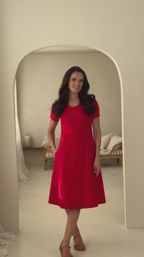 Загрузить видео: liemenuota lininė suknelė