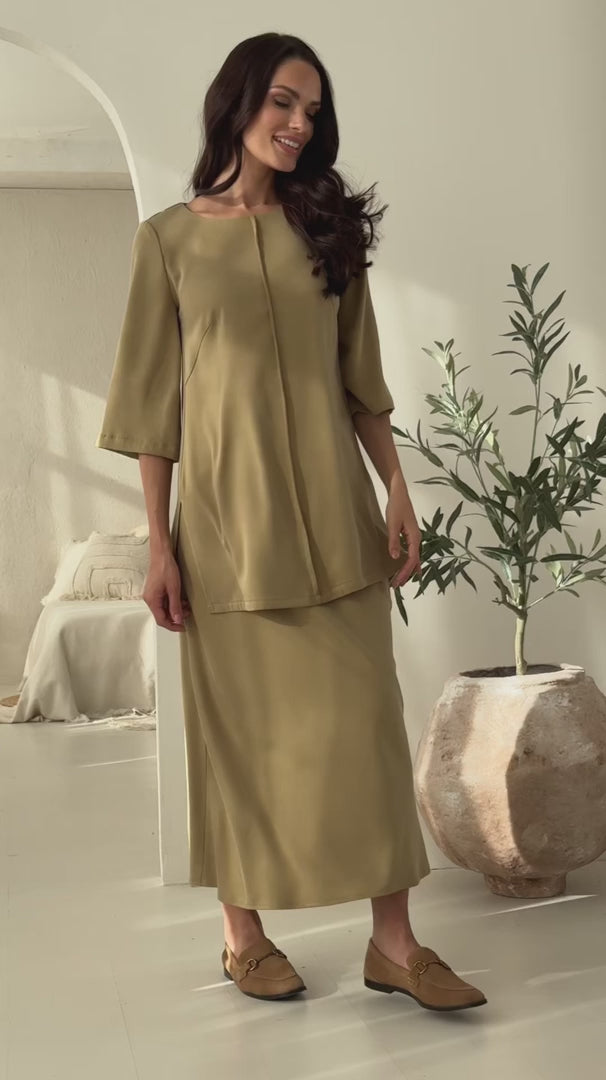 Įkelti vaizdo įrašą: elegantiškas sijonas moterims